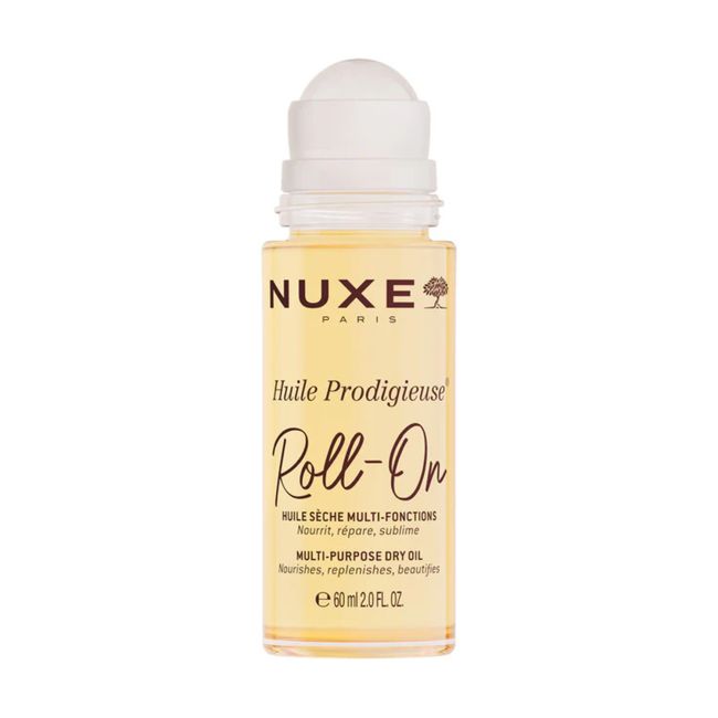 NUXE HUILE PRODIGIEUSE ROLL-ON sausasis kūno, veido ir plaukų aliejus, 60 ml