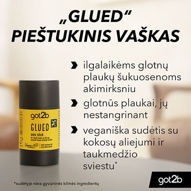 GOT2B WAX STICK pieštukinis plaukų vaškas, 50 g