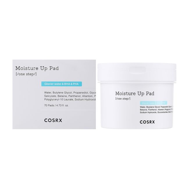 COSRX ONE STEP MOISTURE UP veido padukai (70 vnt.)