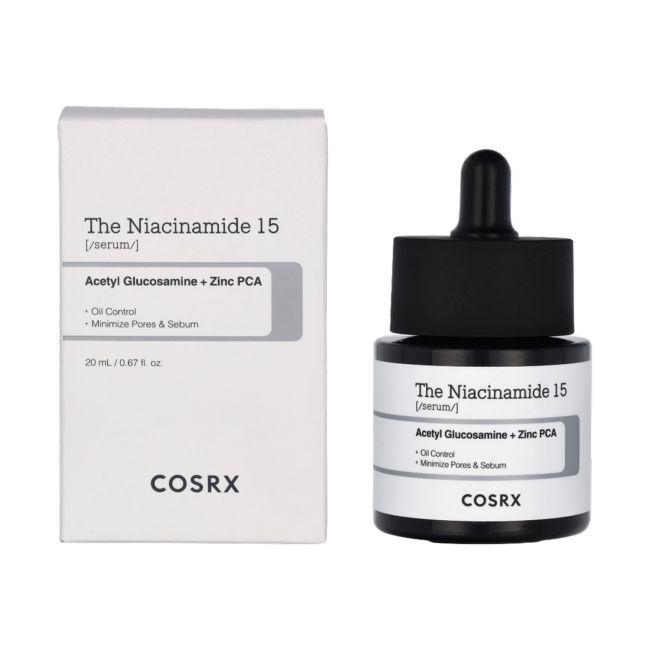 COSRX THE NIACINAMIDE 15 veido serumas, 20 ml