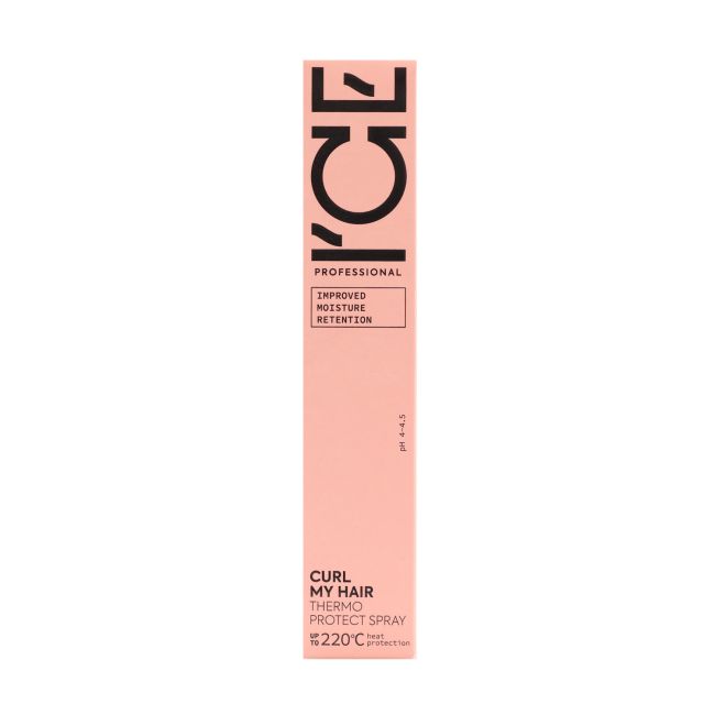ICE PROFESSIONAL CURL MY HAIR apsauginis plaukų purškiklis nuo karščio poveikio, 100 ml