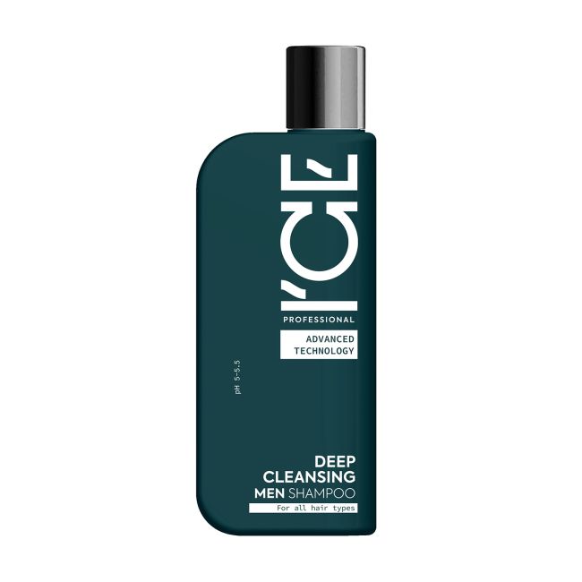 ICE PROFESSIONAL MEN DEEP CLEANSING plaukų šampūnas, 250 ml