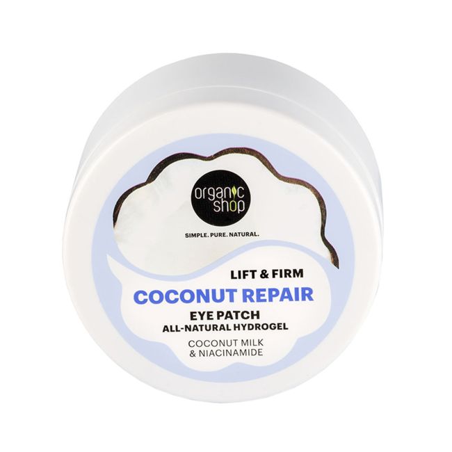 ORGANIC SHOP LIFT & FIRM COCONUT REPAIR paakių padukai (60 vnt.)