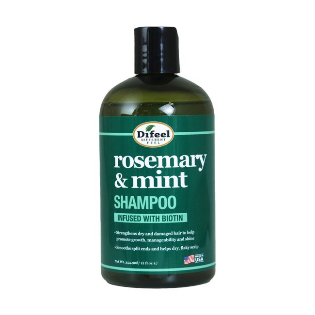DIFEEL ROSEMARY & MINT plaukų šampūnas, 355 ml