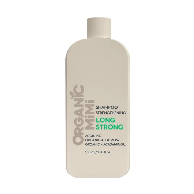 ORGANIC MIMI LONG STRONG STRENGTHENING plaukų šampūnas, 100 ml
