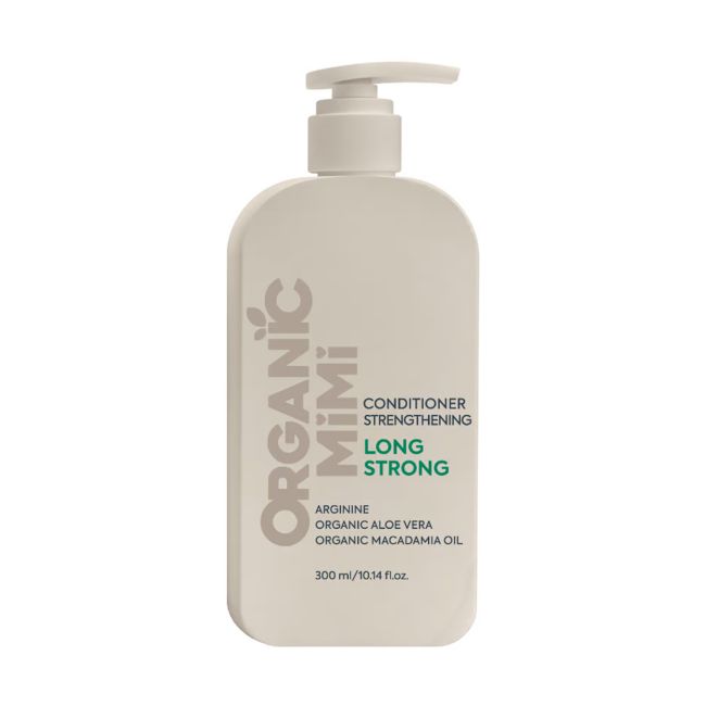 ORGANIC MIMI LONG STRONG STRENGTHENING plaukų kondicionierius, 300 ml