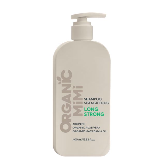 ORGANIC MIMI LONG STRONG STRENGTHENING plaukų šampūnas, 400 ml