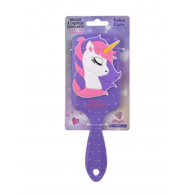 MAGIC UNICORN TAKE CARE plaukų šepetys