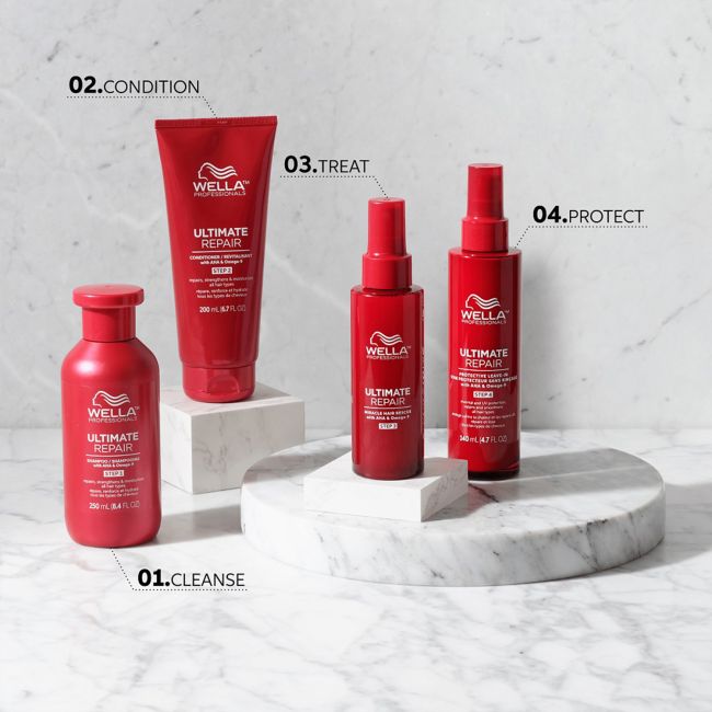 WELLA PROFESSIONALS ULTIMATE REPAIR apsauginis pažeistų plaukų serumas, 140 ml