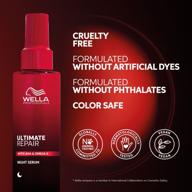 WELLA PROFESSIONALS ULTIMATE REPAIR naktinis plaukų serumas, 30 ml