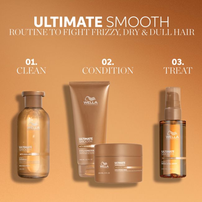 WELLA PROFESSIONALS ULTIMATE SMOOTH plaukų šampūnas, 250 ml