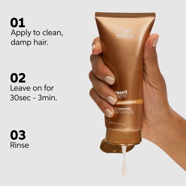 WELLA PROFESSIONALS ULTIMATE SMOOTH plaukų kondicionierius, 200 ml