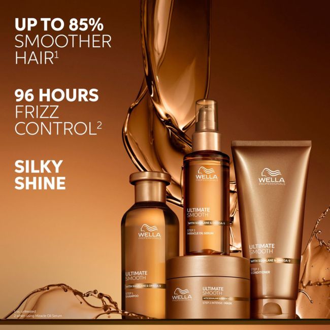 WELLA PROFESSIONALS ULTIMATE SMOOTH plaukų kaukė, 150 ml