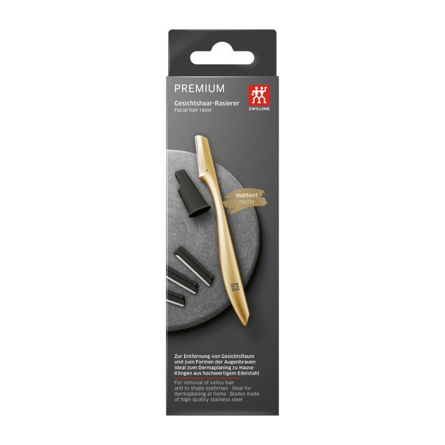 ZWILLING PREMIUM GOLD veido plaukų skustuvas