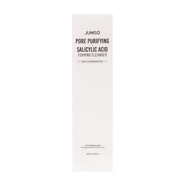 JUMISO PORE PURIFYING SALICYLIC ACID veido valiklis, 120 g