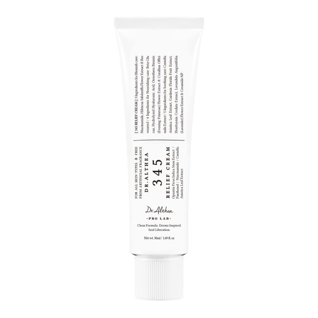 DR.ALTHEA 345 RELIEF veido kremas, 50 ml