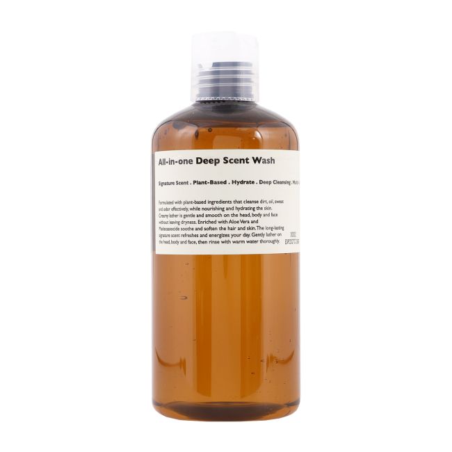 LAZY SOCIETY ALL-IN-ONE DEEP SCENT veido prausiklis, 300 ml