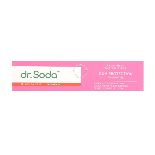 DR. SODA GUM PROTECTION dantų pasta, 100 ml