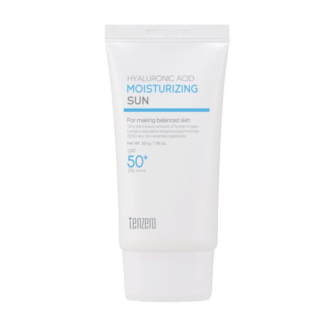 TENZERO HYALURONIC ACID MOISTURIZING SUN SPF50+ veido kremas, 50 g