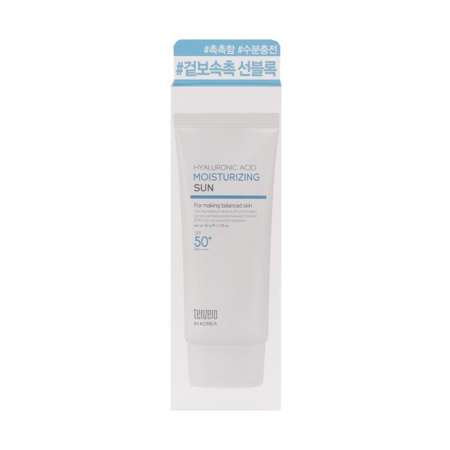 TENZERO HYALURONIC ACID MOISTURIZING SUN SPF50+ veido kremas, 50 g