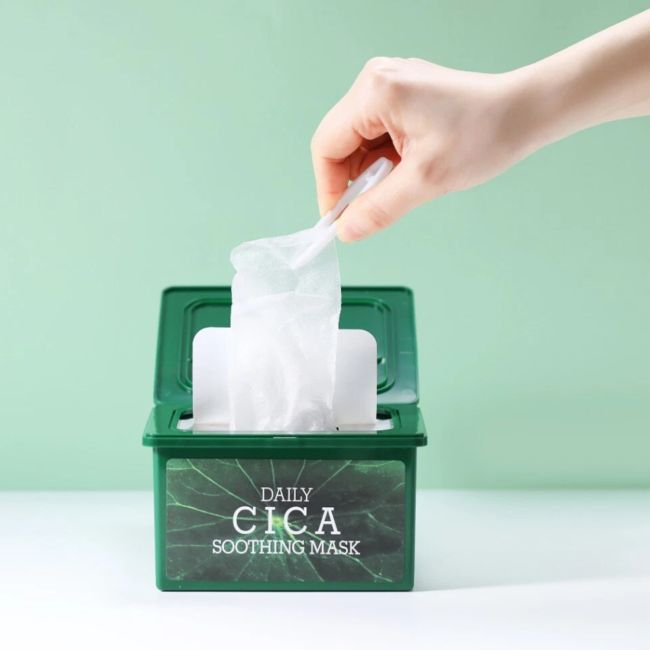 TENZERO DAILY CICA SOOTHING veido kaukės (30 vnt.)