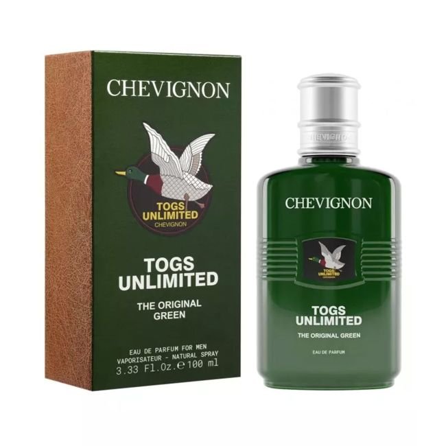 CHEVIGNON TOGS UNLIMITED THE ORIGINAL GREEN parfumuotas vyrų vanduo, 100 ml