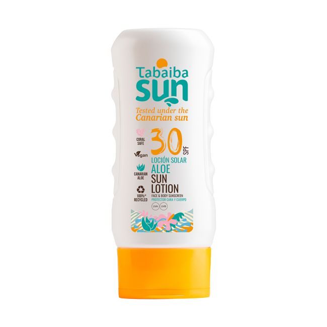TABAIBA SUN SPF30 ALOE veido ir kūno apsauginis losjonas nuo saulės, 200 ml