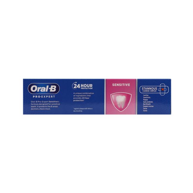 ORAL-B PRO-EXPERT SENSITIVE dantų pastos (2 x 75 ml)