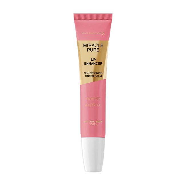 MAX FACTOR MIRACLE PURE LIP ENHANCER atspalvį suteikiantis lūpų balzamas, 12 ml