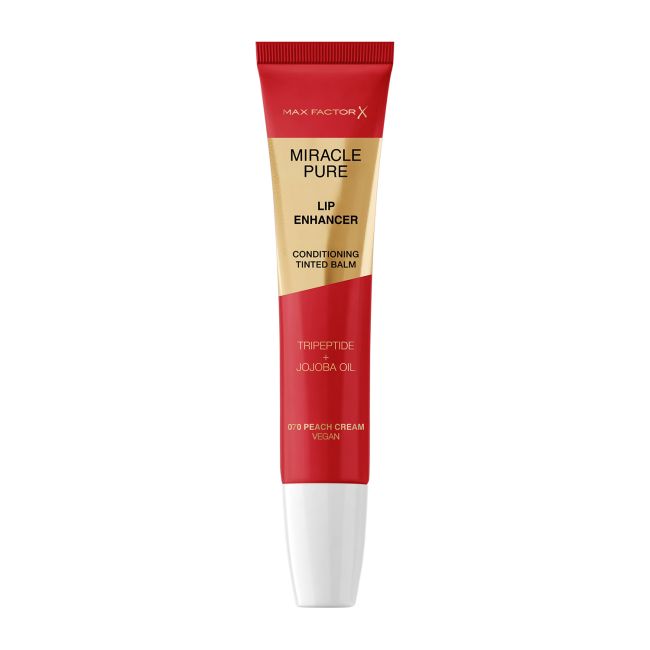 MAX FACTOR MIRACLE PURE LIP ENHANCER atspalvį suteikiantis lūpų balzamas, 12 ml