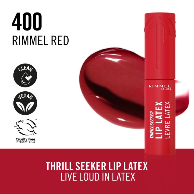 RIMMEL LIP LATEX skystieji lūpų dažai, 6 ml