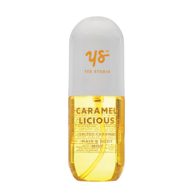 YES STUDIO CARAMEL LICIOUS plaukų ir kūno migla, 100 ml