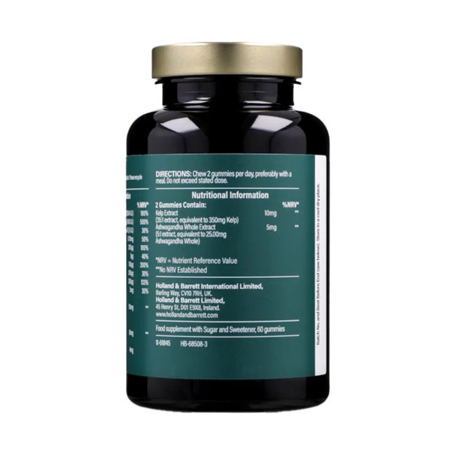 H&B menopauzės laikotarpiui, 60 guminukų