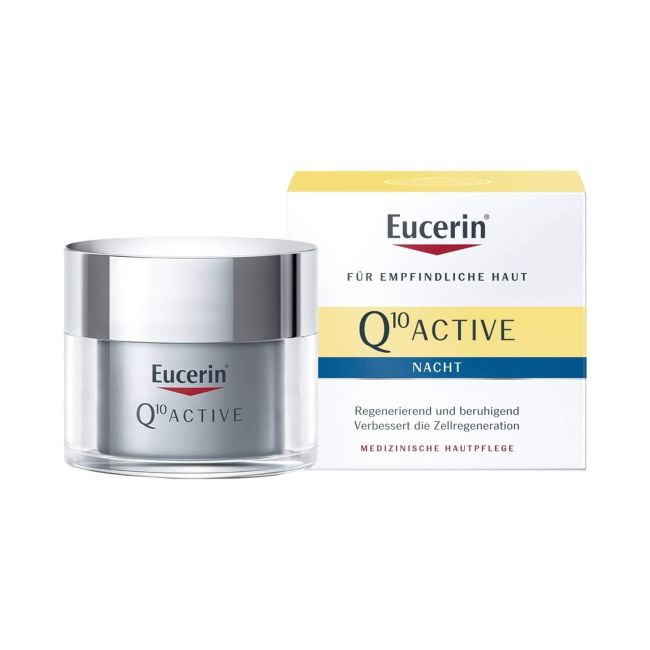 EUCERIN Q10 ACTIVE naktinis veido kremas, 50 ml