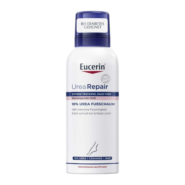 EUCERIN UREA REAPAIR 10% pėdų putos, 150 ml