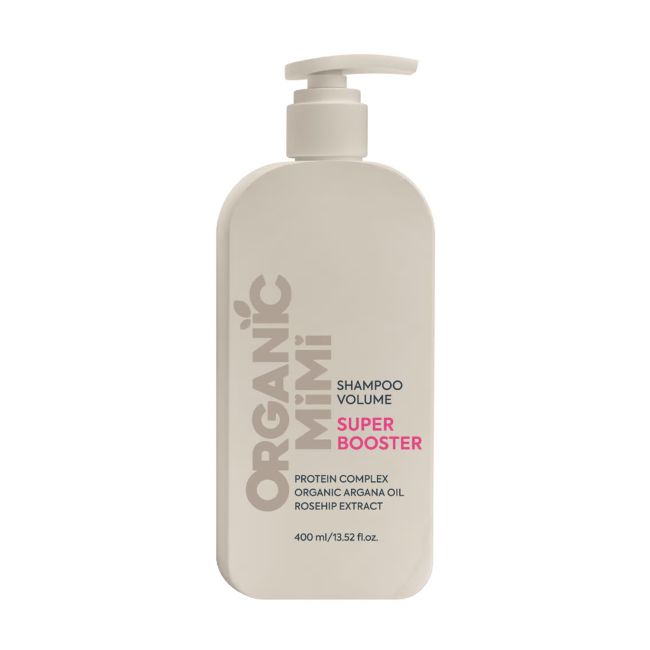 ORGANIC MIMI SUPER BOOSTER plaukų šampūnas, 400 ml