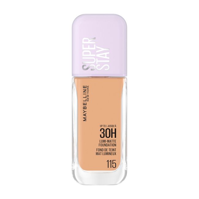 MAYBELLINE SUPER STAY 30H LUMI-MATTE makiažo pagrindas, 35 ml
