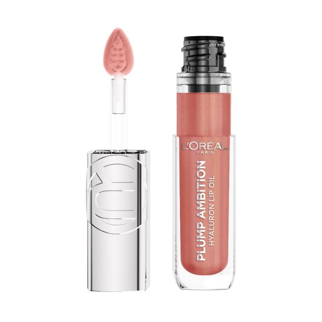L'OREAL PARIS PLUMP AMBITION HYALURON lūpų aliejus, 5 ml