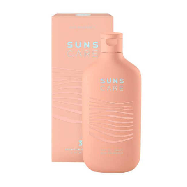 SUNS CARE SPF30 kūno ir veido apsauginis losjonas nuo saulės, 180 ml
