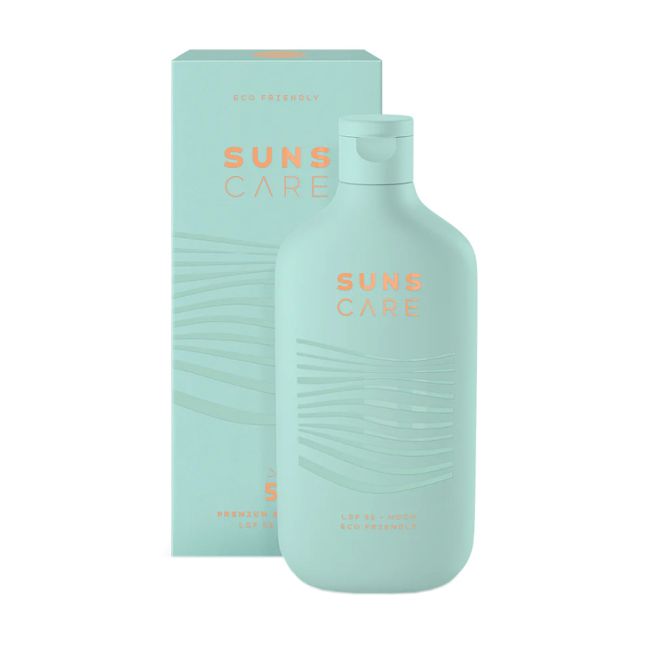 SUNS CARE SPF50 kūno ir veido apsauginis losjonas nuo saulės, 180 ml