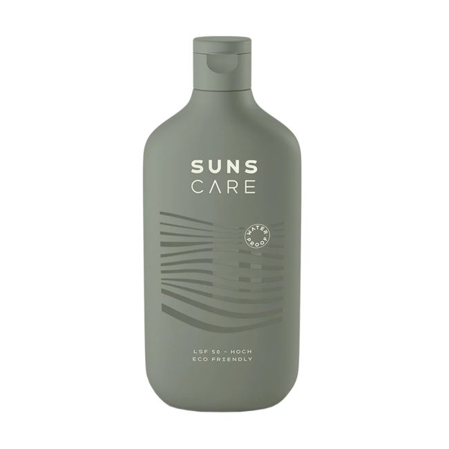 SUNS CARE SPF50 WATERPROOF kūno ir veido apsauginis losjonas nuo saulės, 180 ml