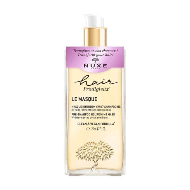 NUXE PRODIGIEUX NOURISHING kaukė prieš plaukų trinkimą šampūnu, 125 ml