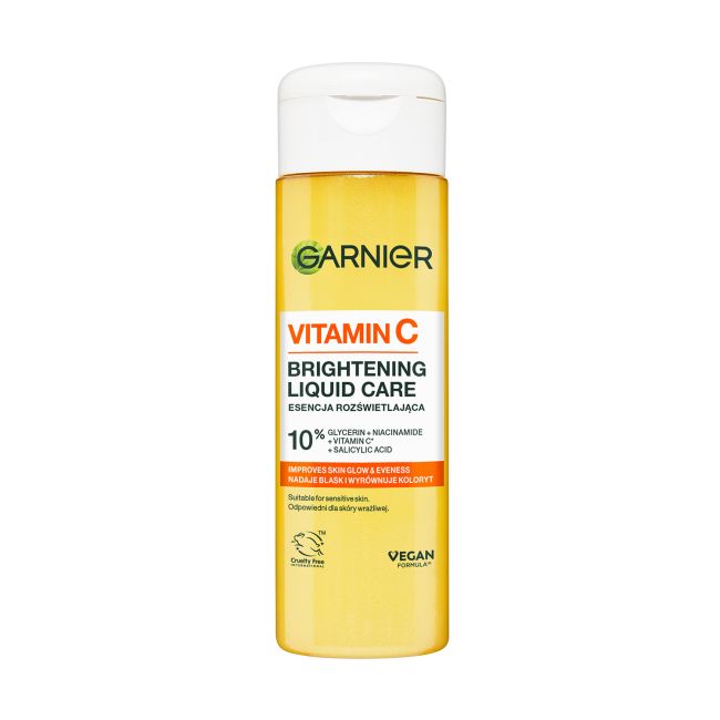 GARNIER VITAMIN C BRIGHTENING LIQUID CARE skaistinamoji veido esencija, 120 ml