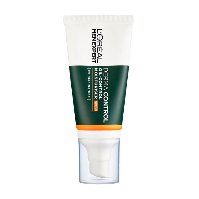 L'OREAL MEN EXPERT DERMA CONTROL OIL-CONTROL MOISTURISER veido kremas, 40 ml