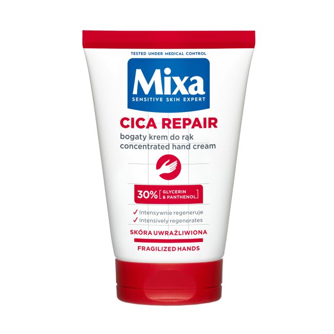 MIXA CICA REPAIR+ rankų kremas, 50 ml