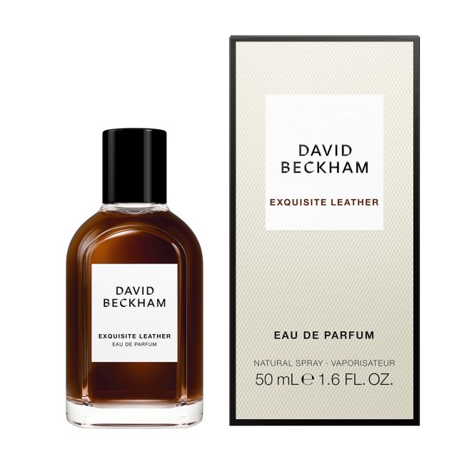 DAVID BECKHAM EXQUISITE LEATHER parfumuotas vyrų vanduo, 50 ml