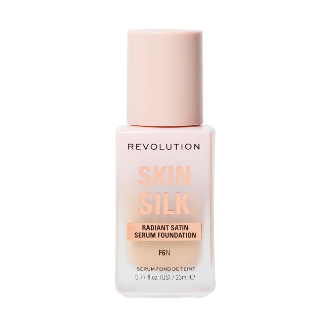 MAKEUP REVOLUTION SKIN SILK LUMINOUS SERUM makiažo pagrindas, 23 ml