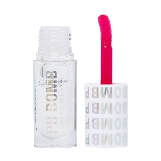 MAKEUP REVOLUTION PH BOMB lūpų ir skruostų aliejus, 4,5 ml