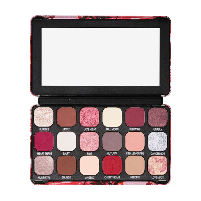 MAKEUP REVOLUTION FOREVER FLAWLESS akių vokų šešėlių paletė, 19,8 g