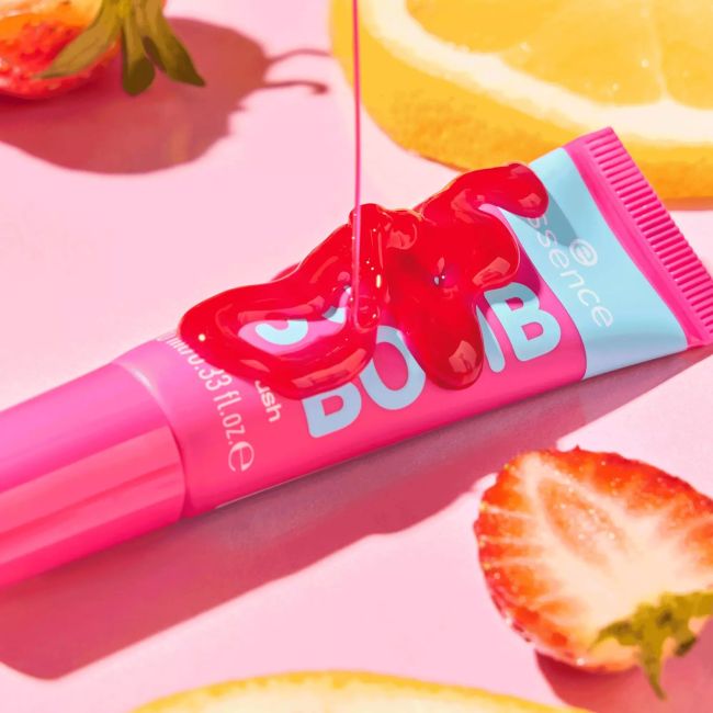 ESSENCE JUICY BOMB PARTY JELLY skaistalai, 10 ml
